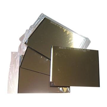 Dunkle Strahlenschutzgläser - Verspiegelt/Goldton gegen starke Hitze (85 x 110 mm)