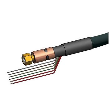 Koaxialkabel - 6 m (1/4 G) zu Ergocut - Exprescut - CB 50