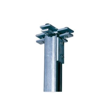 Ständer für C-Profil / verzinkt mit Klemmplatten Ständerhöhe max 3000mm