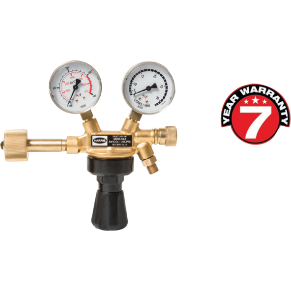 Flaschendruckminderer 300 bar - M 942-Argon (U.A. Edelgase), Mischgase & CO2