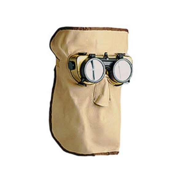 Brillenmaske aus Leder