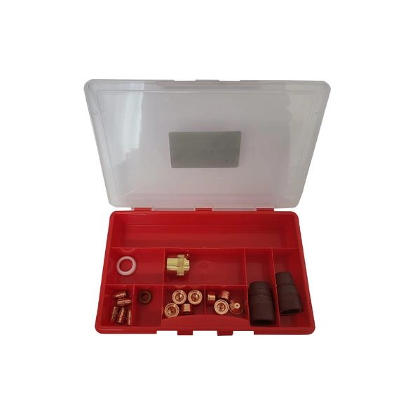 Zubehörbox zum A151 Plasma-Brenner / 30 Tlg inkl. Box