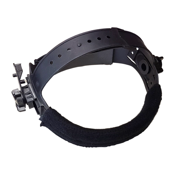 Kopfband mit Befestigungsaarmaturen