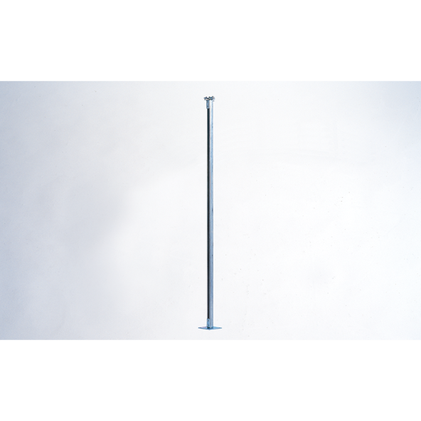 Ständer für C-Profil / verzinkt mit Klemmplatten Ständerhöhe max 3000mm