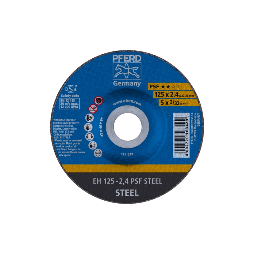 Trennscheiben Universal-Linie PSF EH 125-2,4 PSF STEEL
