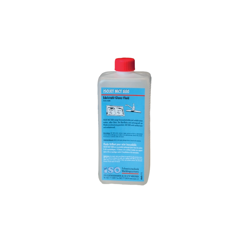ISOJET MCT 900 Bidon Edelstahl-Glanz-Fluid