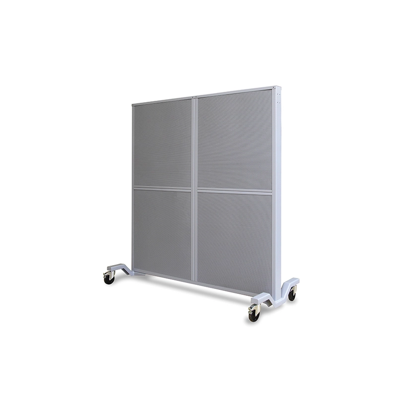 Schallschutzwand fahrbar 1.520 x 800 x 2.110 mm