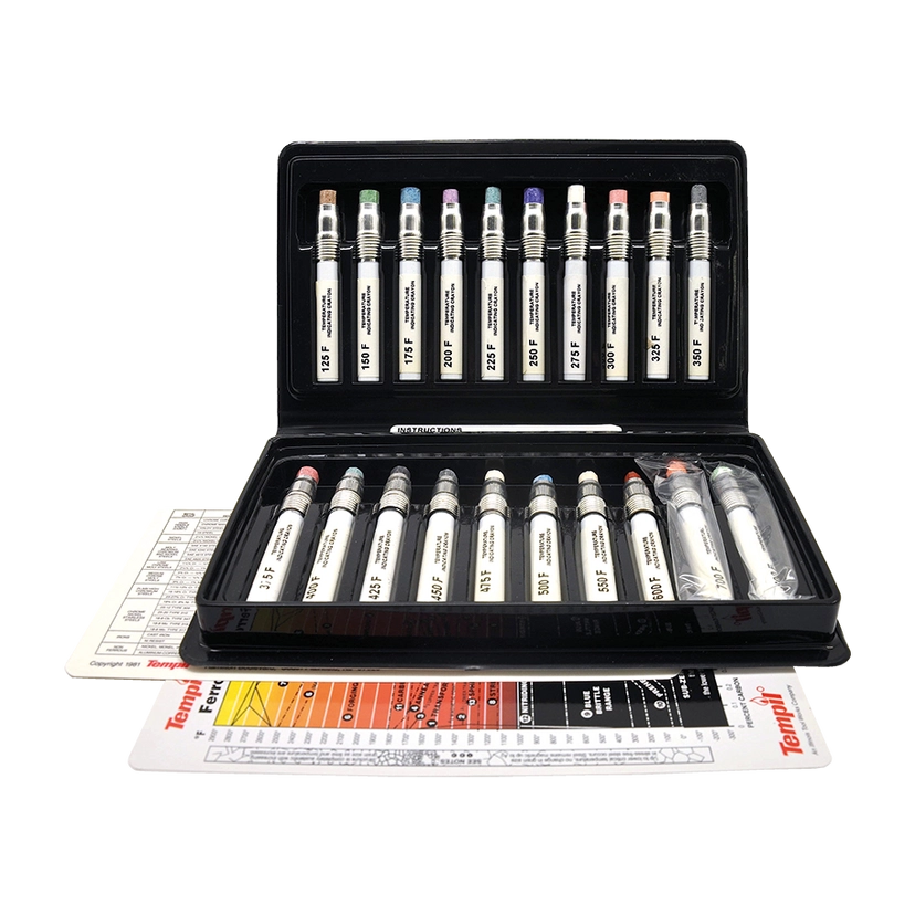 Tempilstik Kit mit 20 temperaturanzeigenden Stiften