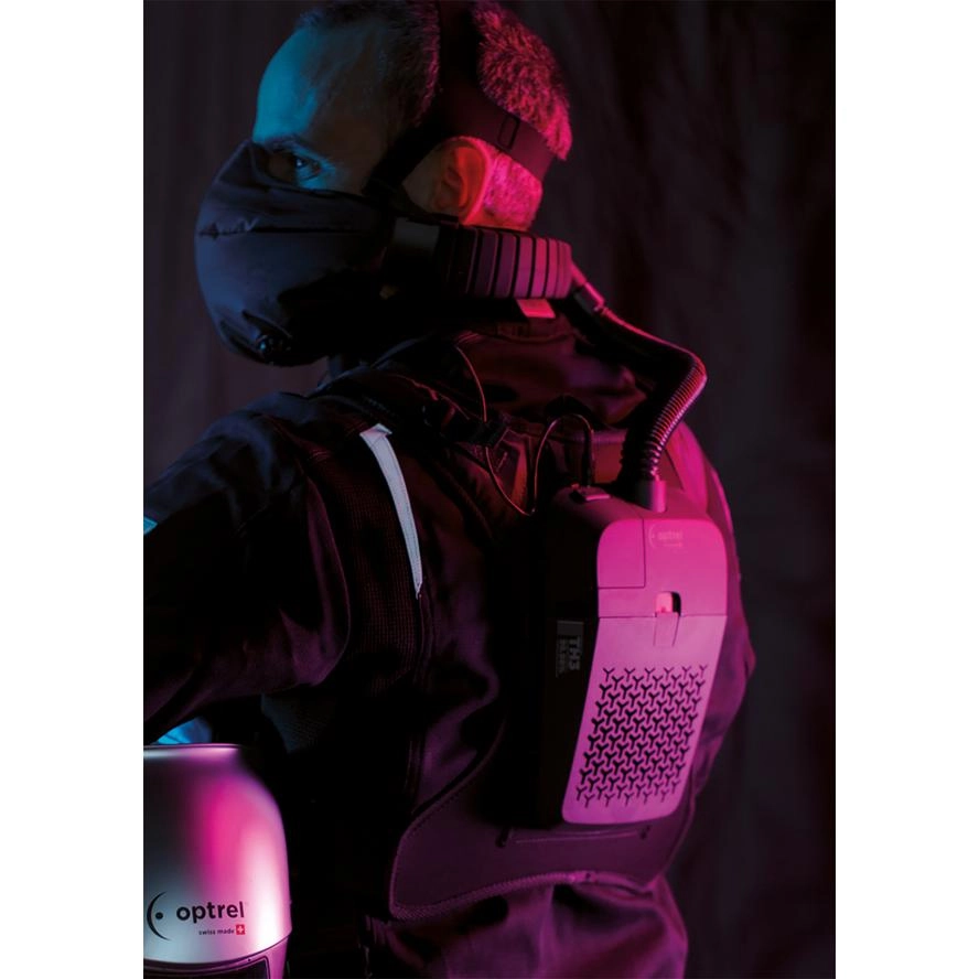 Optrel Swiss Air Gebläse-Atemschutz-system mit HELIX 2.5 - Automatik Schweisshelm