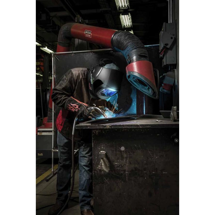 Lincoln Electric Europure Schweissschutz-Helm "Flip up" PLUS 5500 LS Atemschutz-Gebläse
