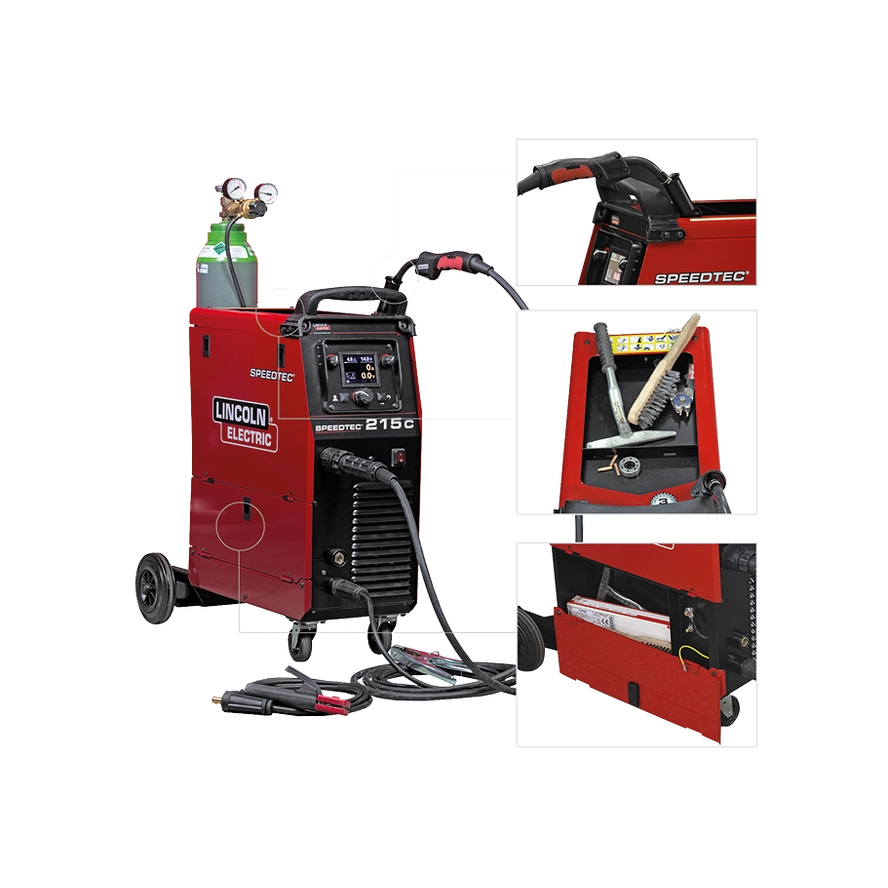Lincoln Speedtec 215C Synergic