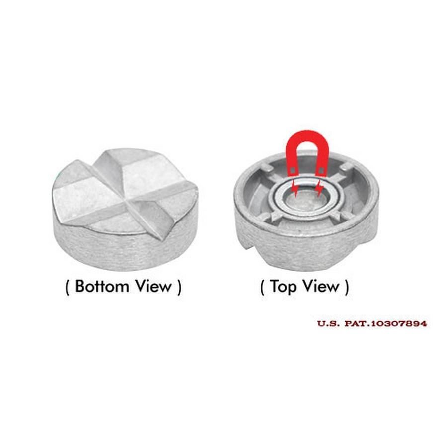 Obere magnetische V-Pads