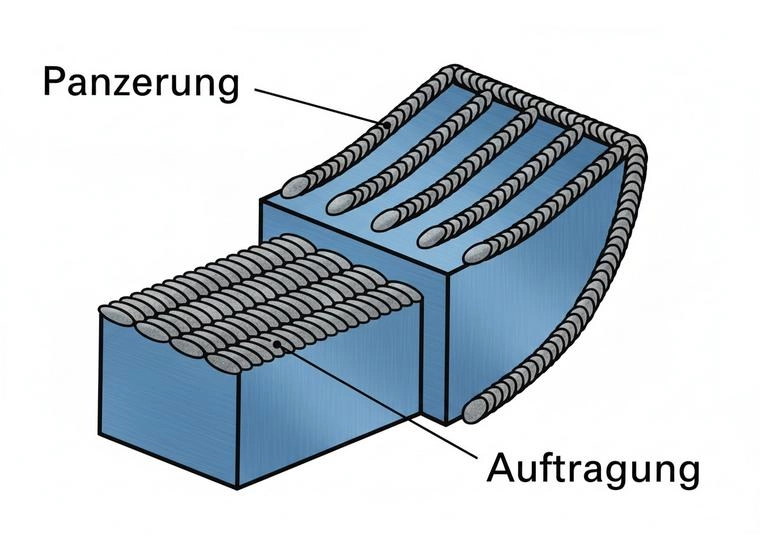 Schweissdraht für AUFTRAGUNG