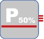 Nennleistung X=50%