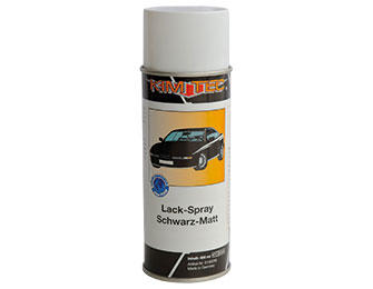 Schwarz-Matt-Spray - Farbspray