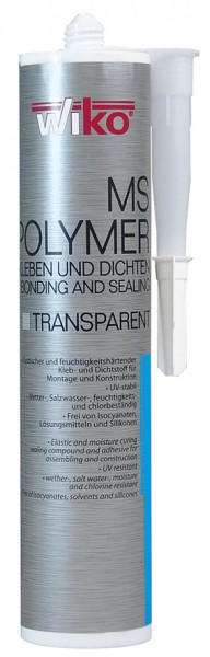 MS POLYMER TRANSPARENT 290 ml Kartusche