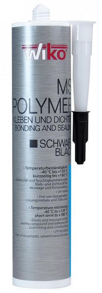 MS POLYMER SCHWARZ 290 ml Kartusche