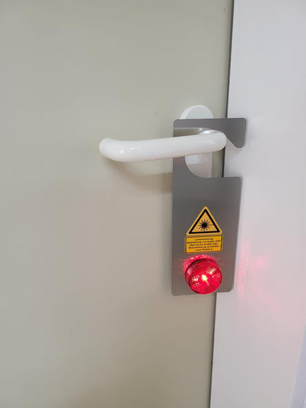 LED Tür Hänger Schild Türanhänger beleuchtet beschriftbar in Baden