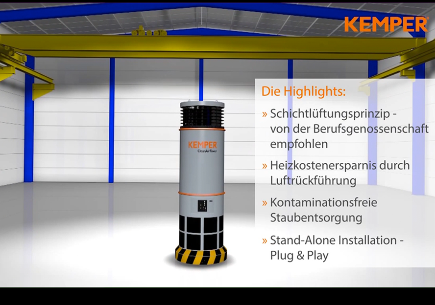 Kemper CleanAirTower