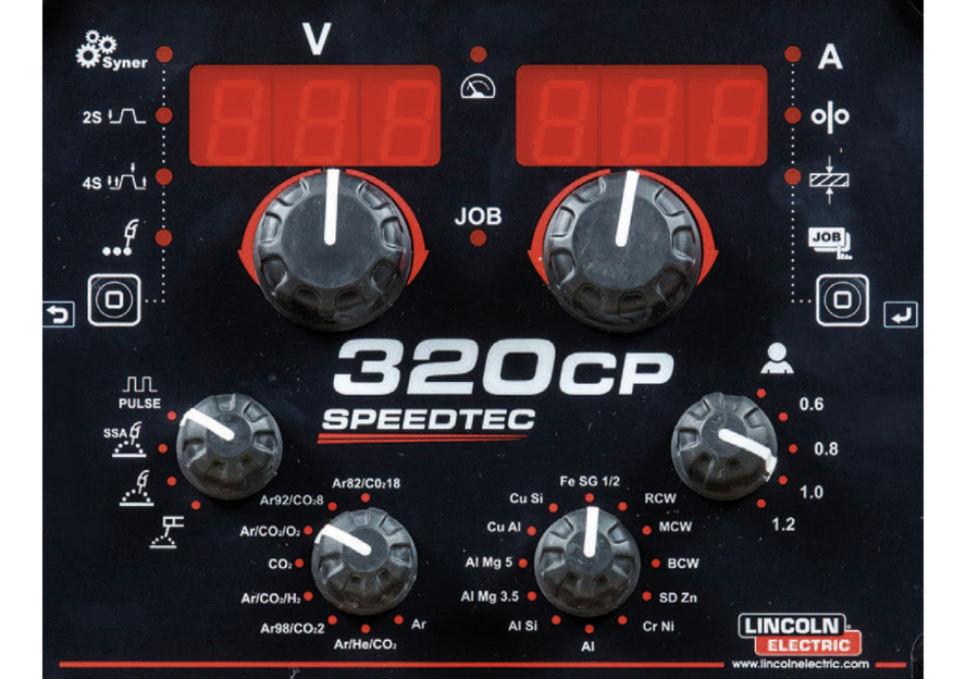 Lincoln Speedtec 320 CP Display