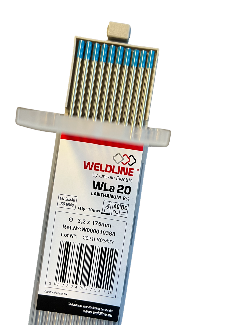 Oerlikon Wolframelektroden "Blau" WL-20