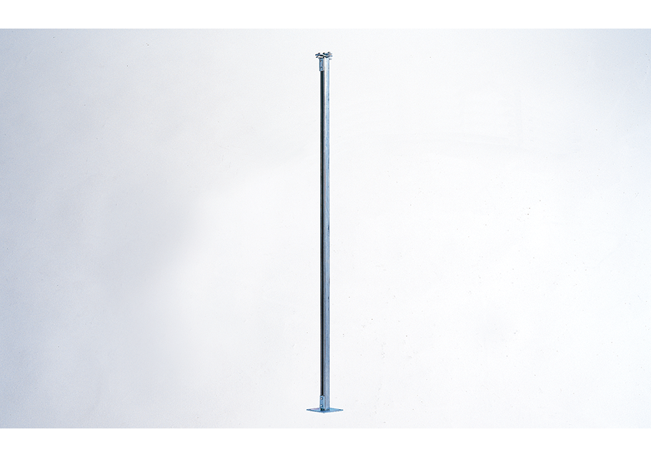 Ständer für C-Profil / verzinkt mit Klemmplatten Ständerhöhe max 3000mm
